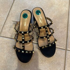 Catherine Malandrino Studded Slides